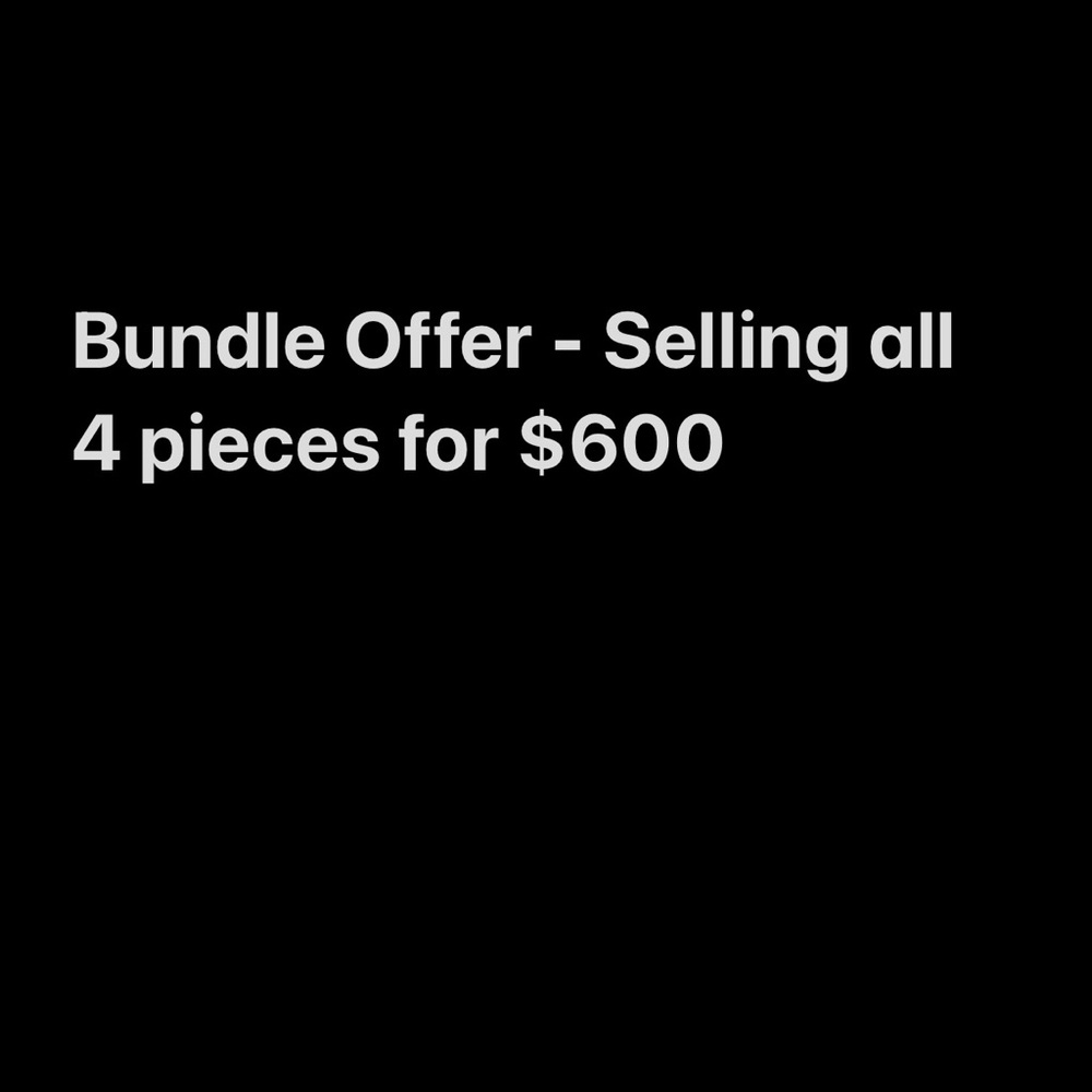 Tiffany’s Bundle Sale (4 pieces)